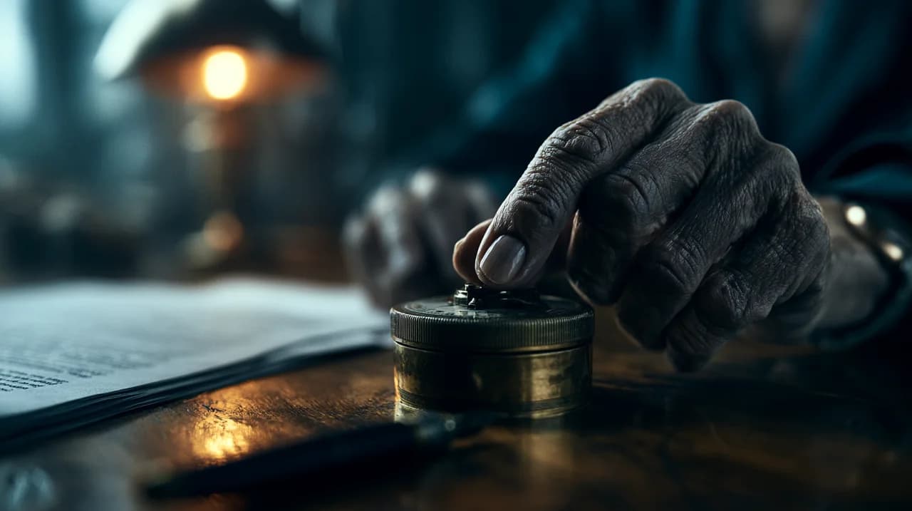 Hypothekenvertrag und Finanzierungsunterlagen auf einem Schreibtisch — der richtige Zeitpunkt für die Anschlussfinanzierung